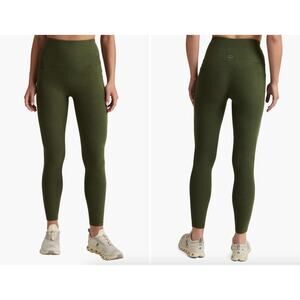 Beyond Yoga Everyday Space Dye Pocket Leggings Army Green Heather sz 2X Active